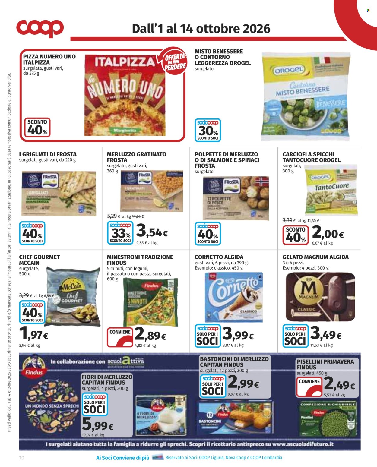 Leták Coop - 1.10.2026 - 14.10.2026. Strana 10