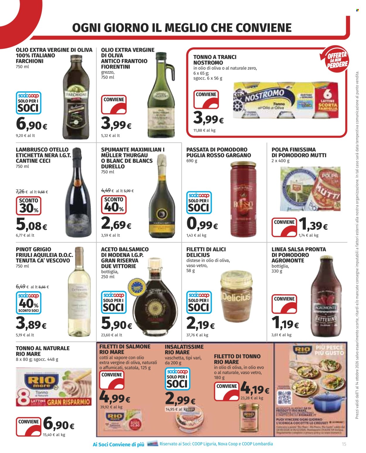 Volantino Coop - 1/10/2026 - 14/10/2026. Pagina 15