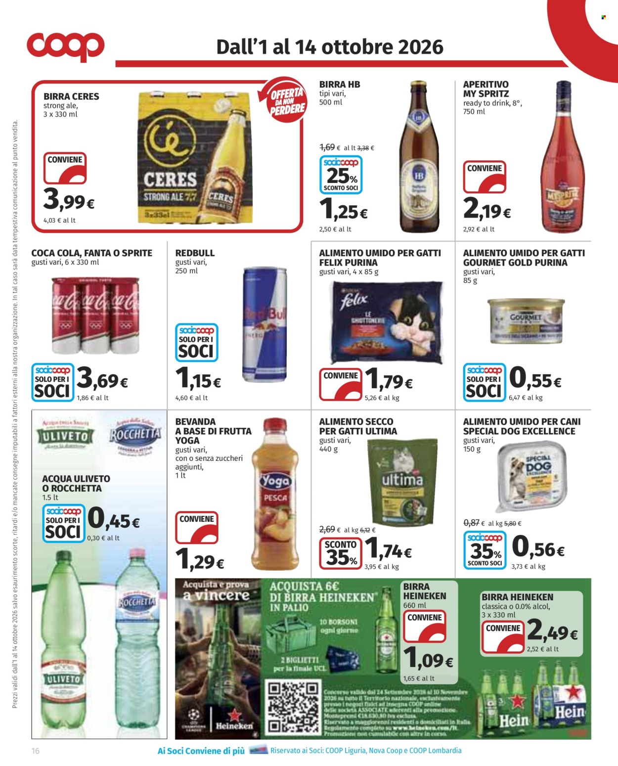 Leták Coop - 1.10.2026 - 14.10.2026. Strana 16