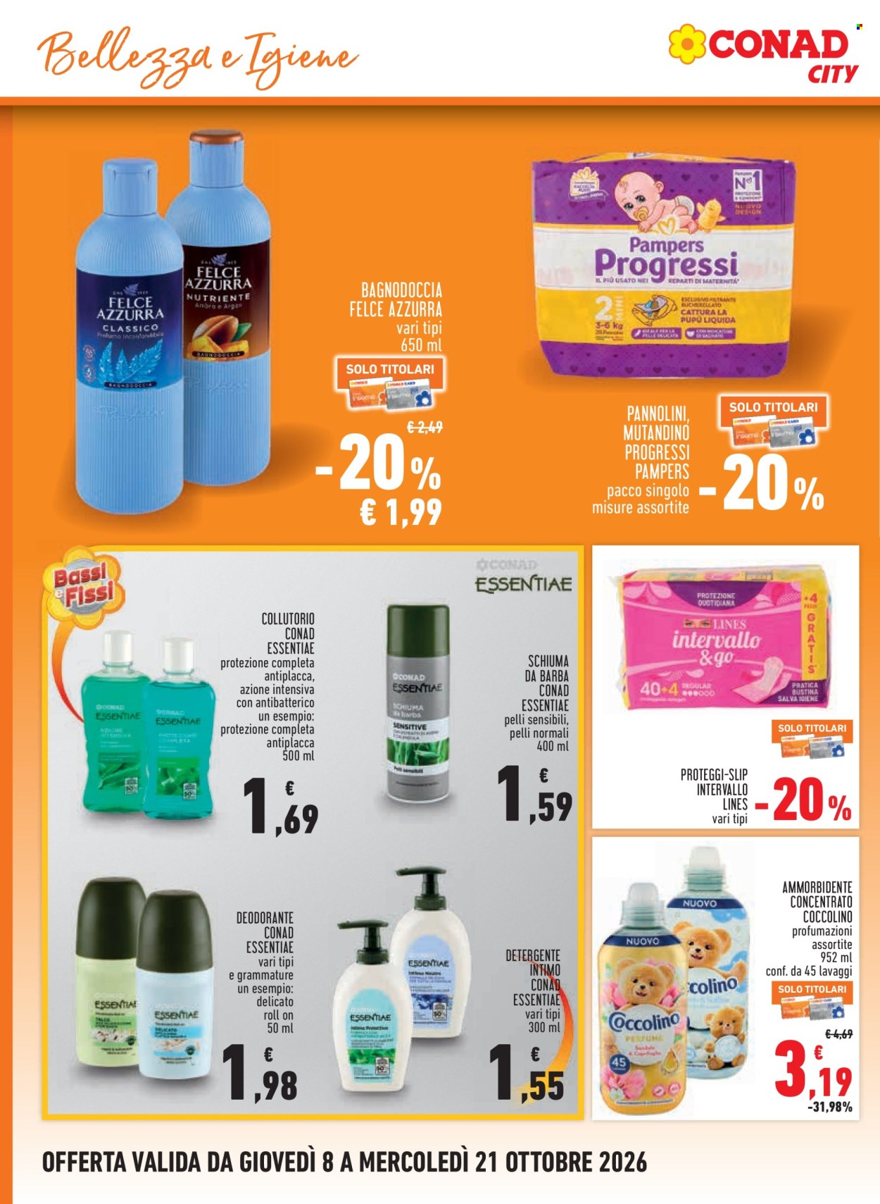 Volantino Conad City - 8/10/2026 - 21/10/2026. Pagina 12
