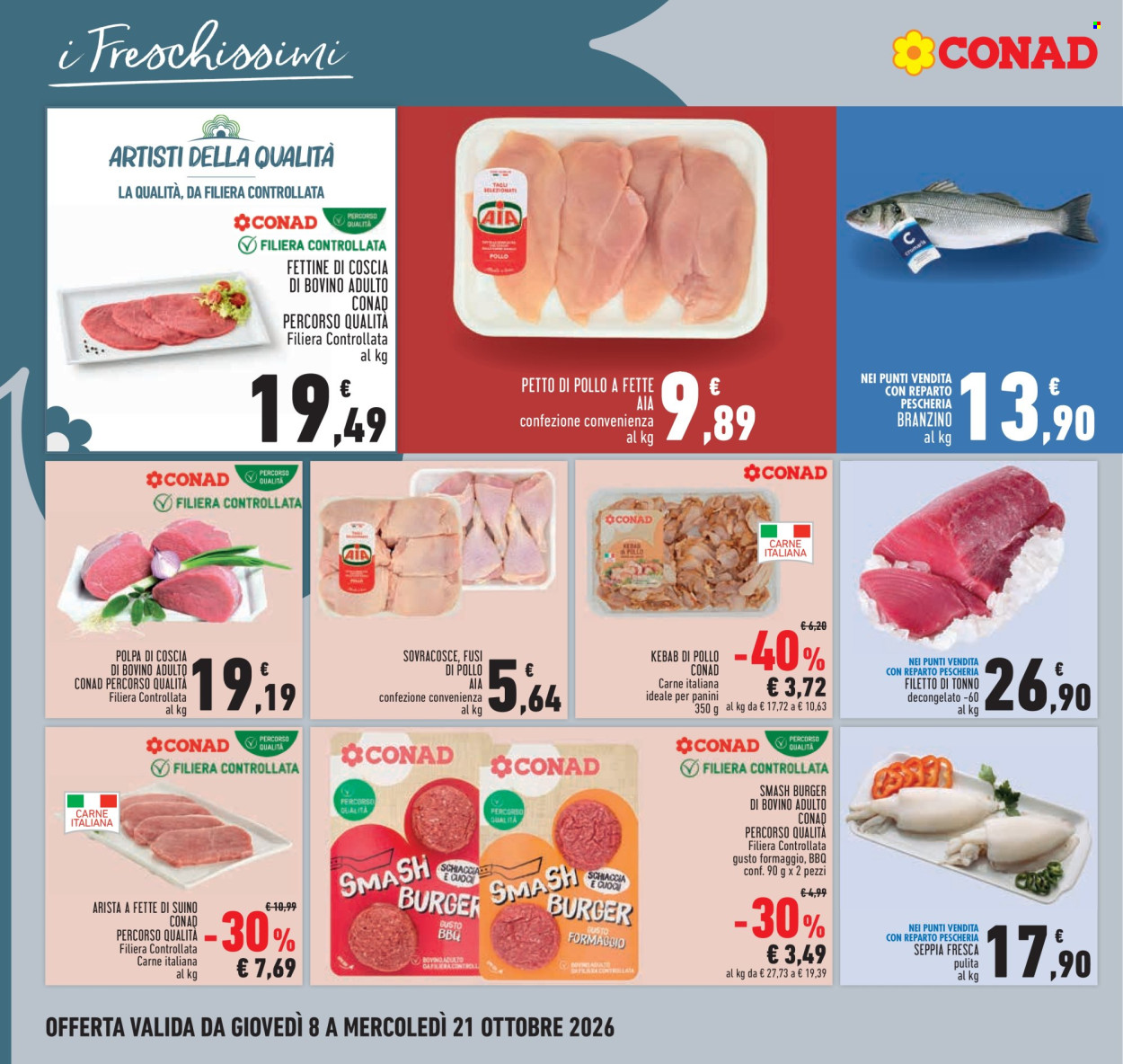 Volantino Conad - 8/10/2026 - 21/10/2026. Pagina 8