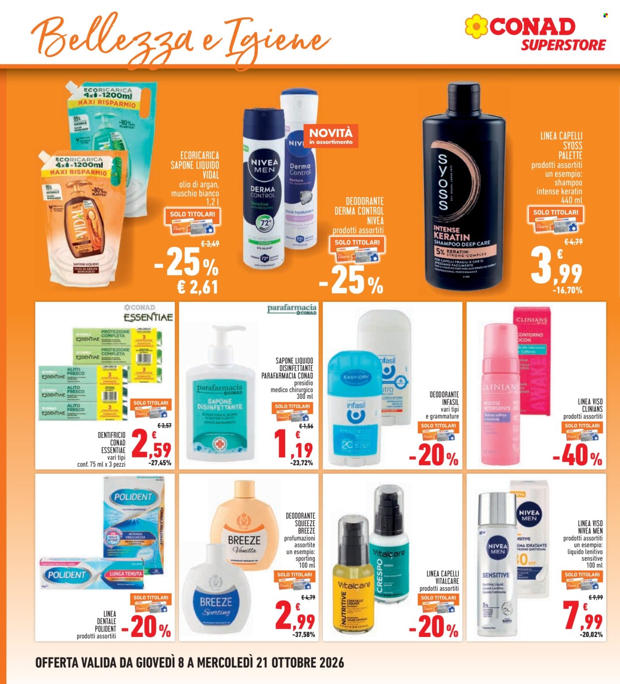 Leták Conad - 8.10.2026 - 21.10.2026. Strana 20