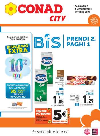 Volantino Conad - 8/10/2026 - 21/10/2026.