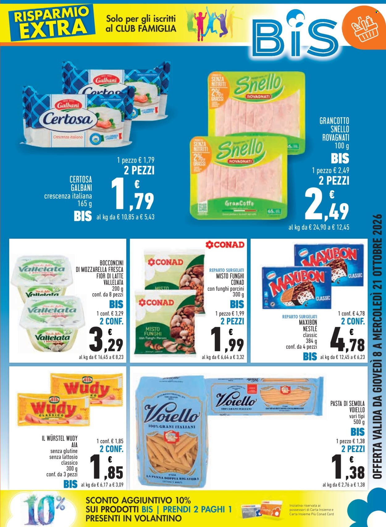Volantino Conad - 8/10/2026 - 21/10/2026. Pagina 3