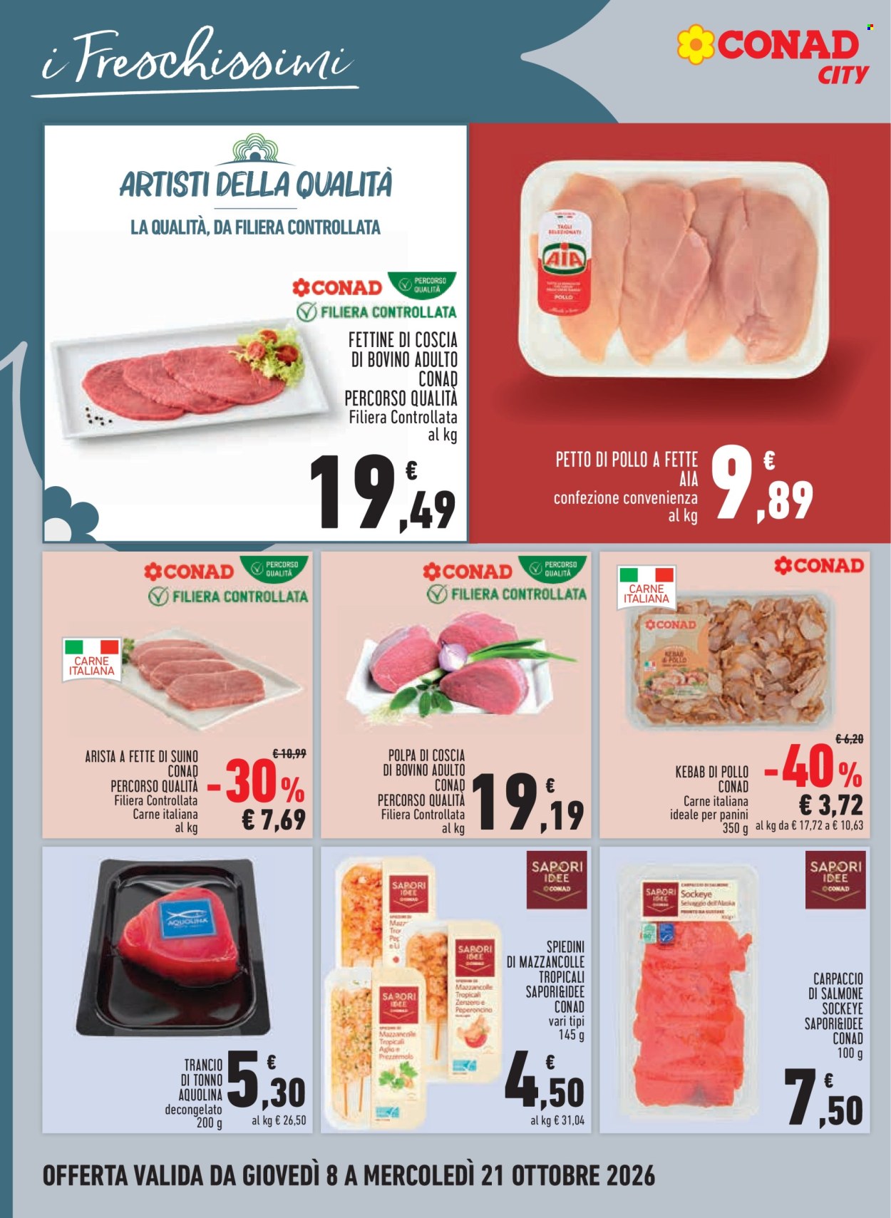 Leták Conad - 8.10.2026 - 21.10.2026. Strana 8