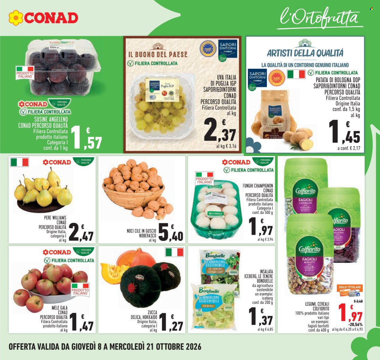 Volantino Conad - 8/10/2026 - 21/10/2026. Pagina 7
