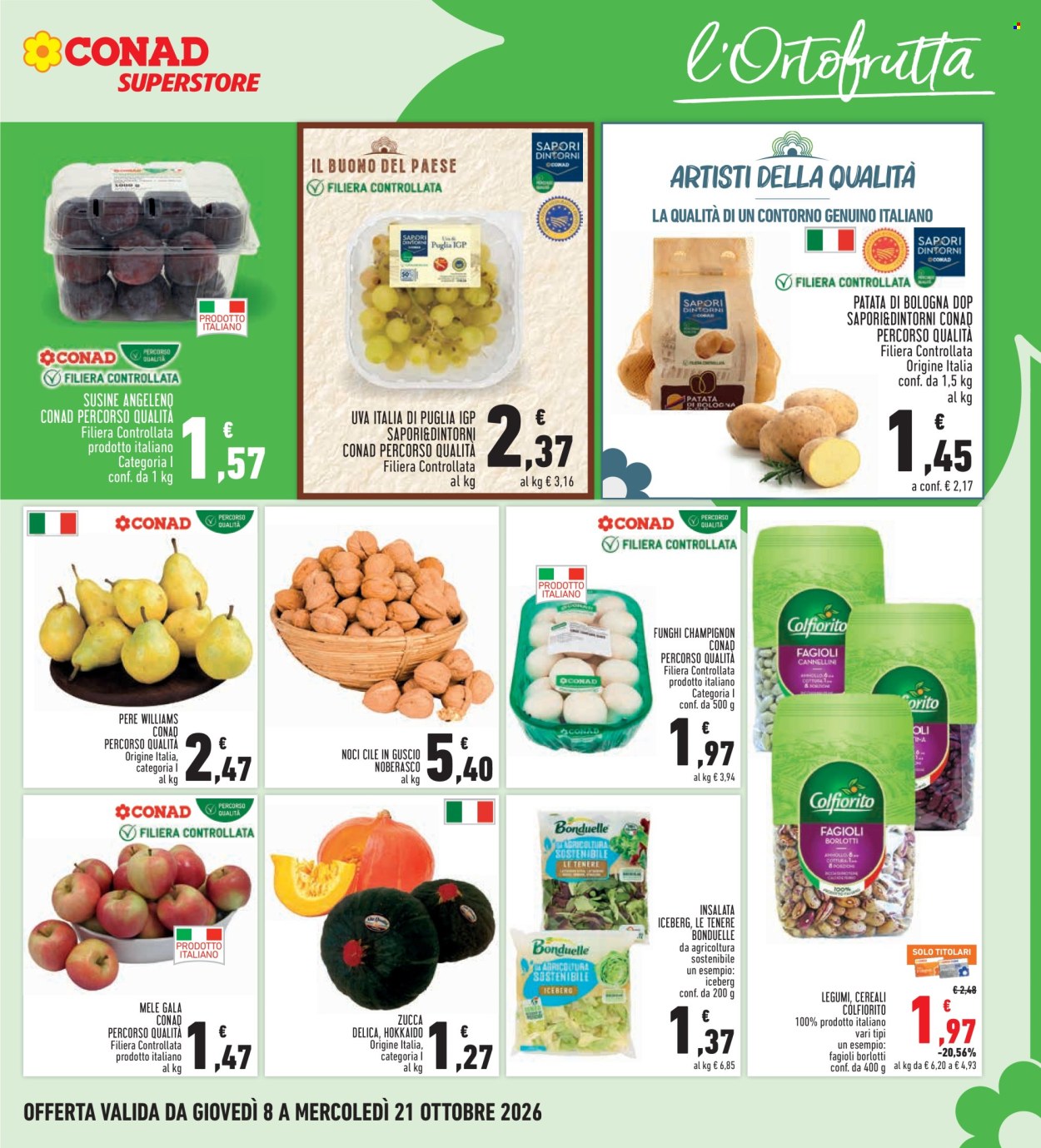 Leták Conad Superstore - 8.10.2026 - 21.10.2026. Strana 7