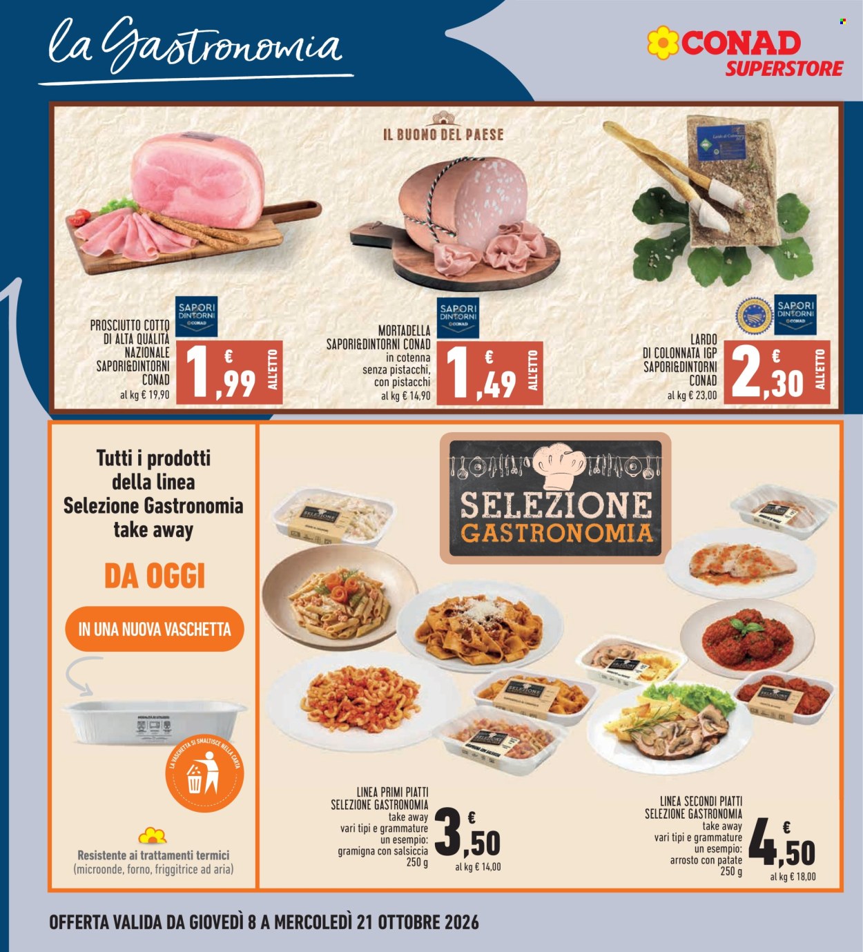 Leták Conad Superstore - 8.10.2026 - 21.10.2026. Strana 10