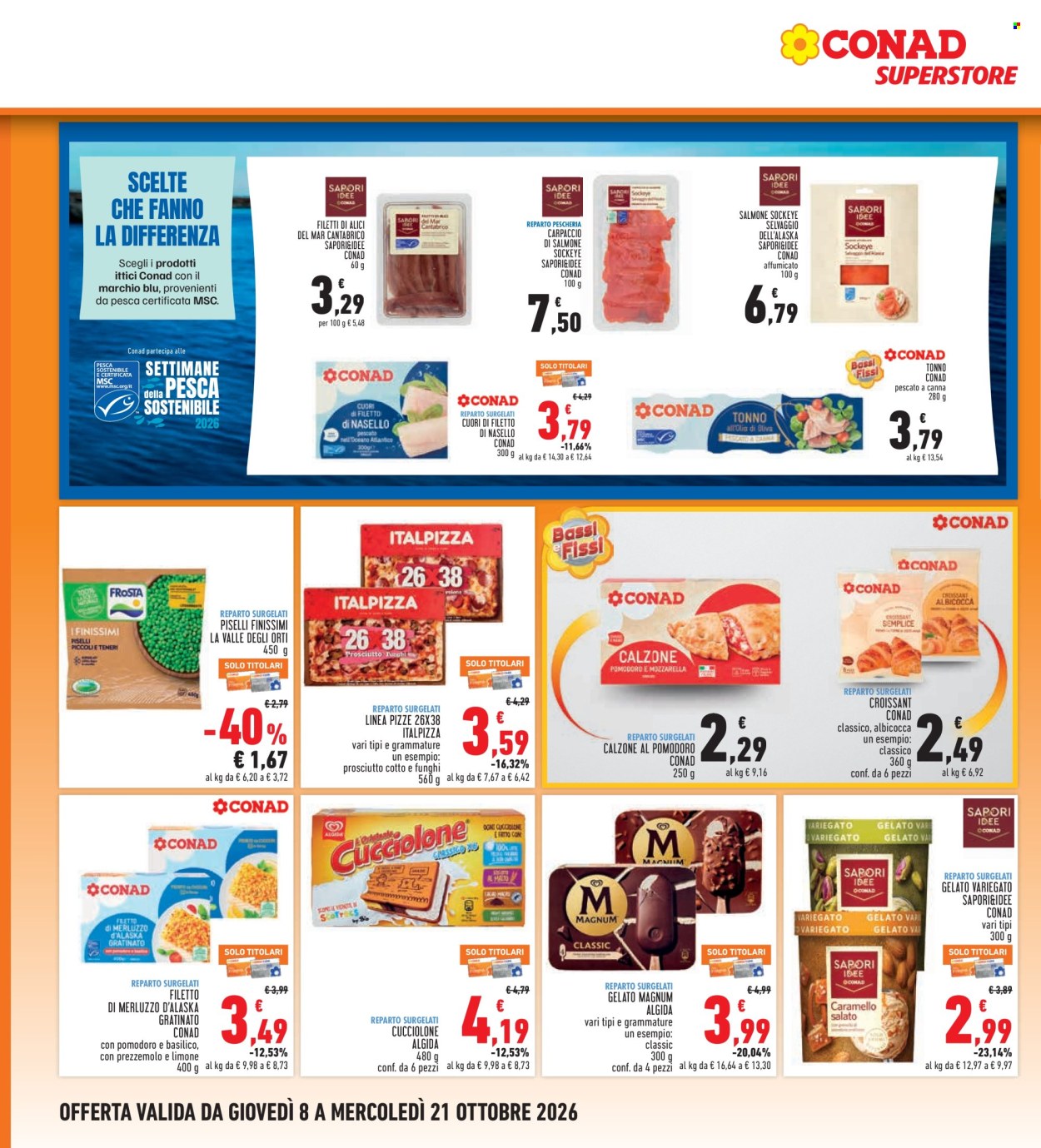 Leták Conad Superstore - 8.10.2026 - 21.10.2026. Strana 14