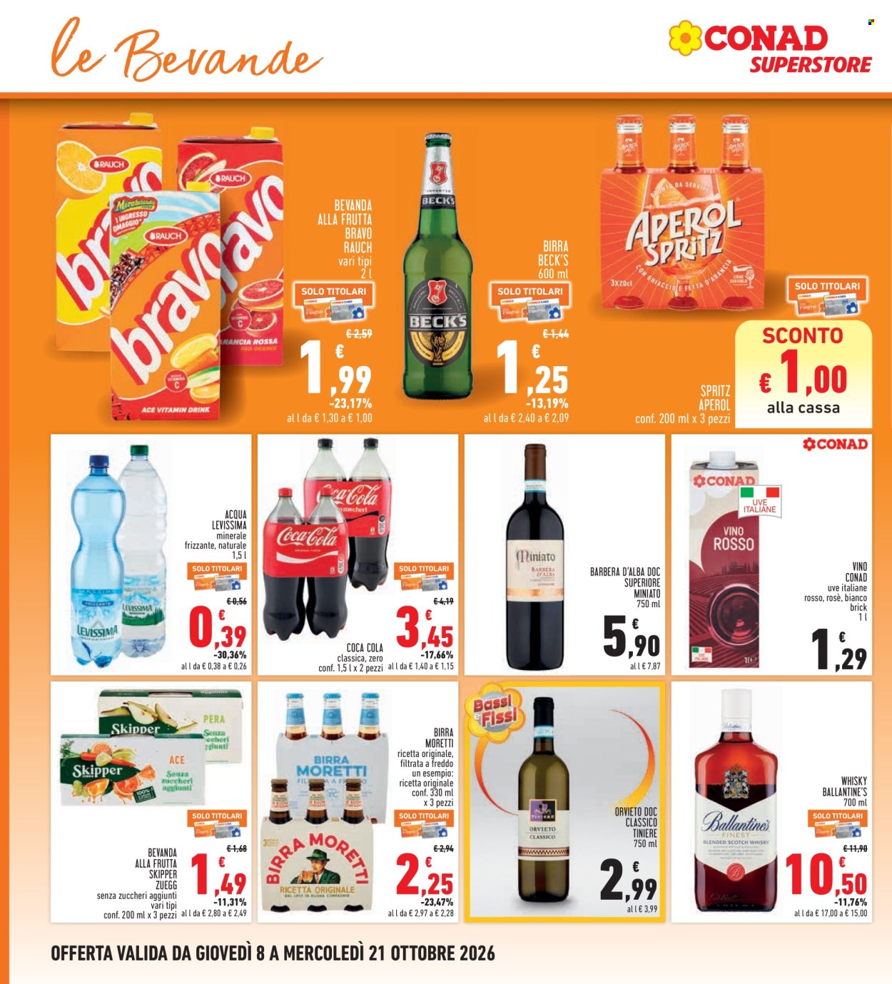 Volantino Conad Superstore - 8/10/2026 - 21/10/2026. Pagina 18
