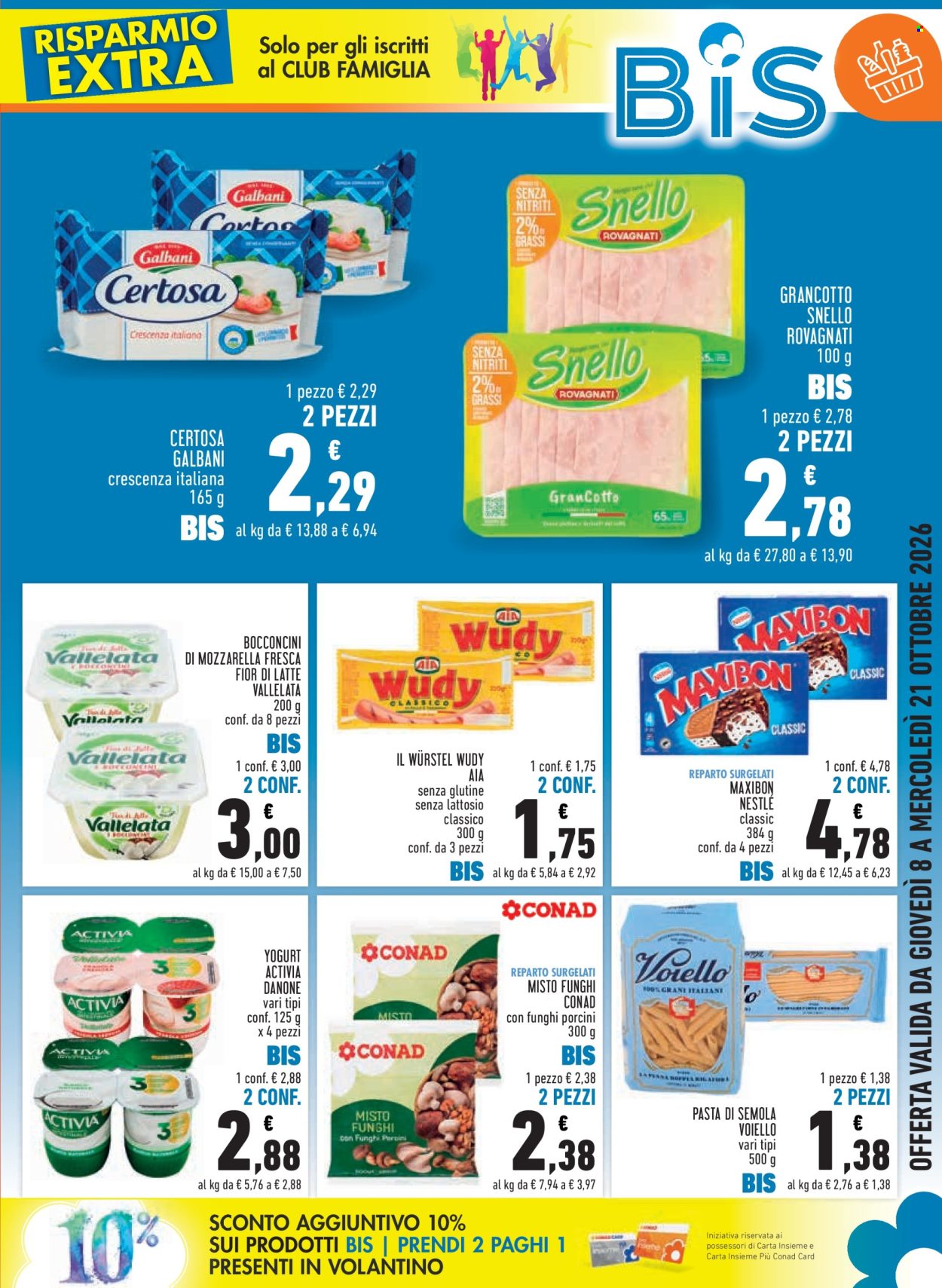 Volantino Conad - 8/10/2026 - 21/10/2026. Pagina 3
