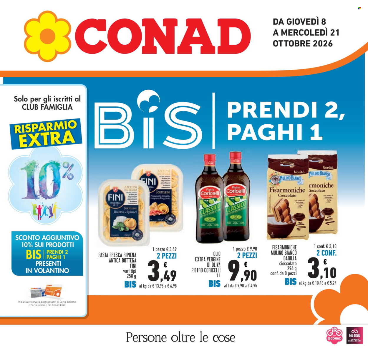 Leták Conad - 8.10.2026 - 21.10.2026. Strana 1