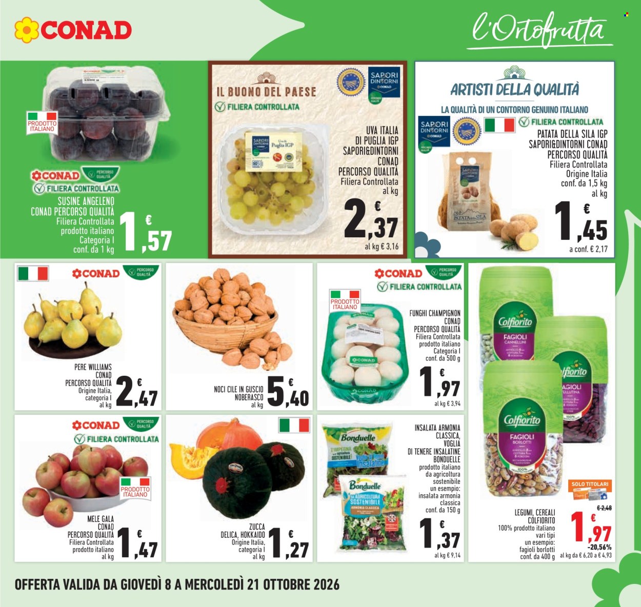 Volantino Conad - 8/10/2026 - 21/10/2026. Pagina 7