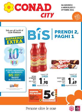 Volantino Conad - 8/10/2026 - 21/10/2026.
