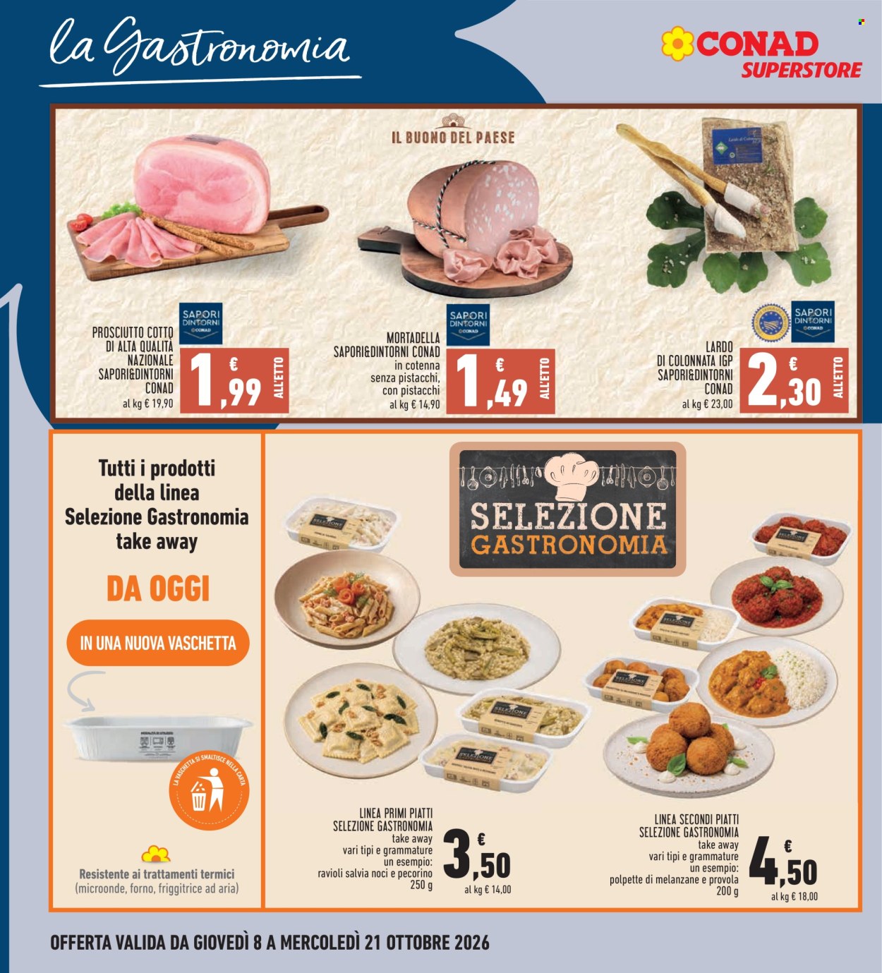 Leták Conad Superstore - 8.10.2026 - 21.10.2026. Strana 8