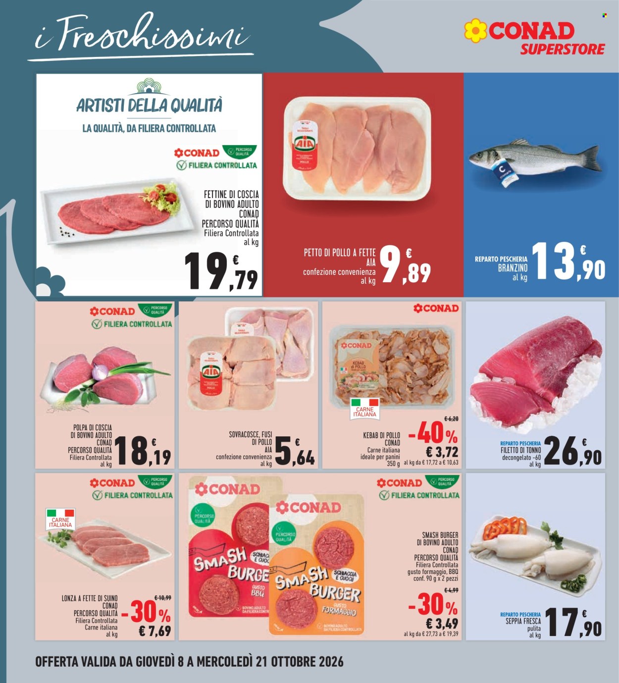 Leták Conad Superstore - 8.10.2026 - 21.10.2026. Strana 10