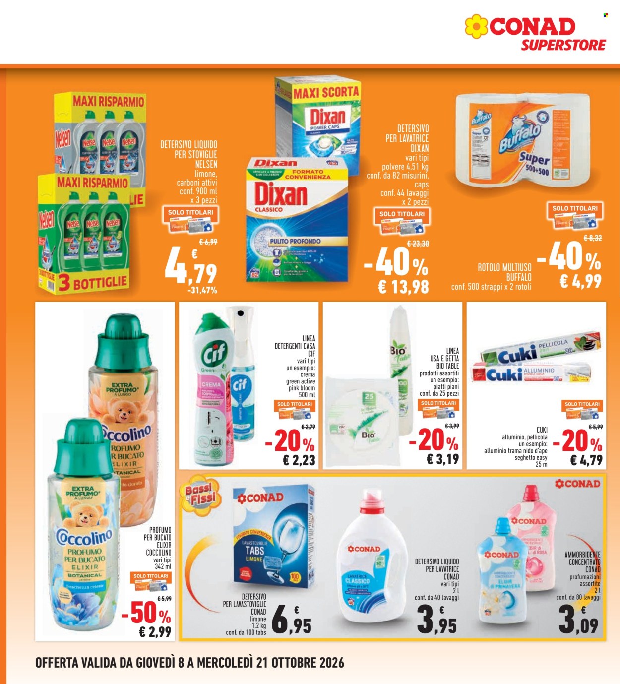Leták Conad - 8.10.2026 - 21.10.2026. Strana 22