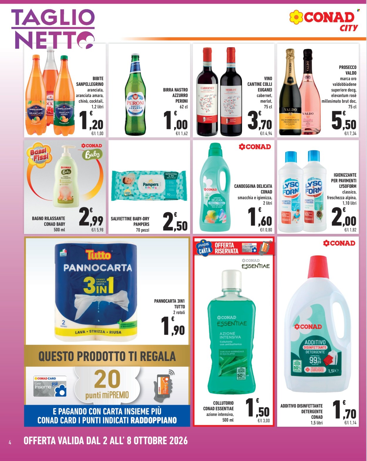Volantino Conad City - 2/10/2026 - 8/10/2026. Pagina 4
