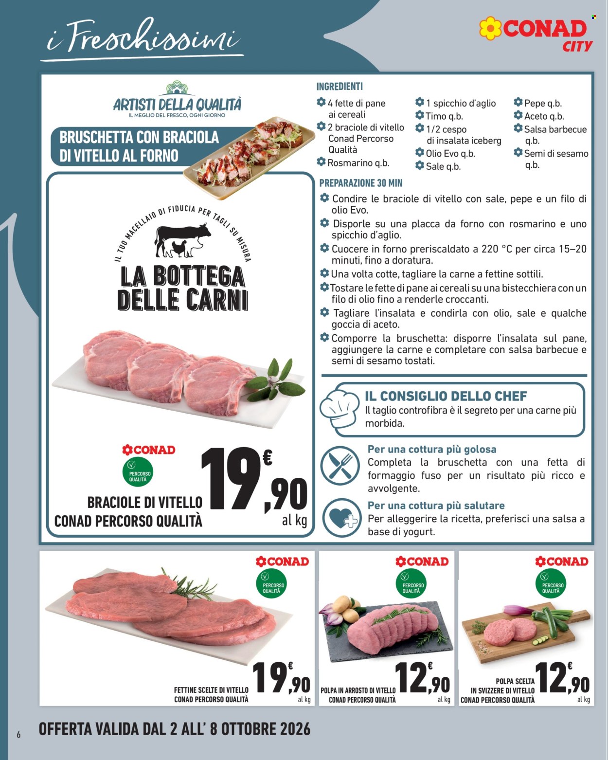 Volantino Conad - 2/10/2026 - 8/10/2026. Pagina 6