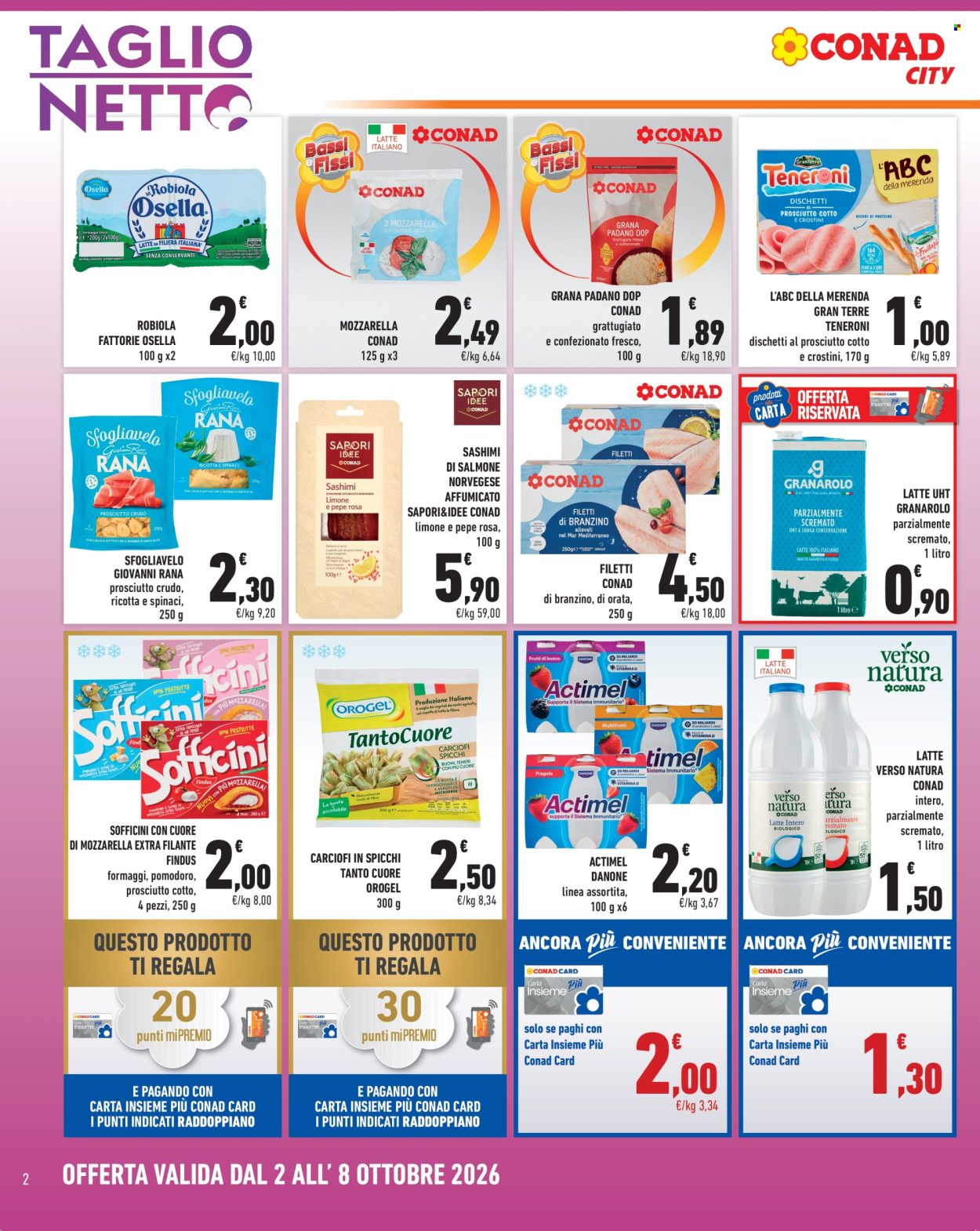 Volantino Conad City - 2/10/2026 - 8/10/2026. Pagina 2