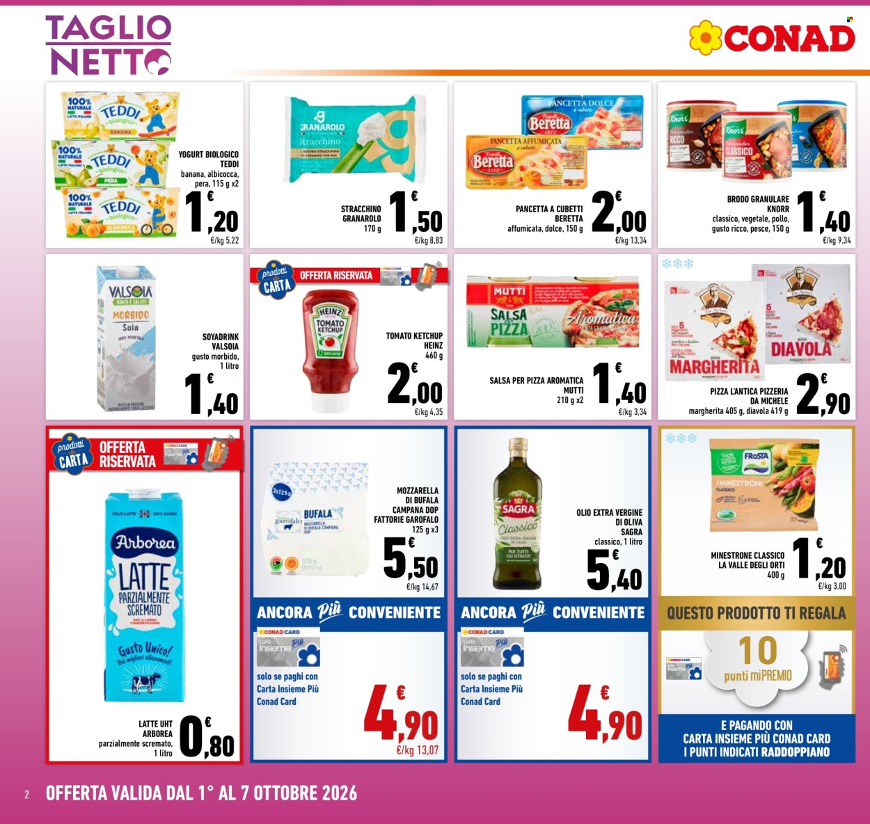Volantino Conad - 1/10/2026 - 7/10/2026. Pagina 2