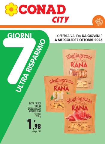 Volantino Conad - 1/10/2026 - 7/10/2026.