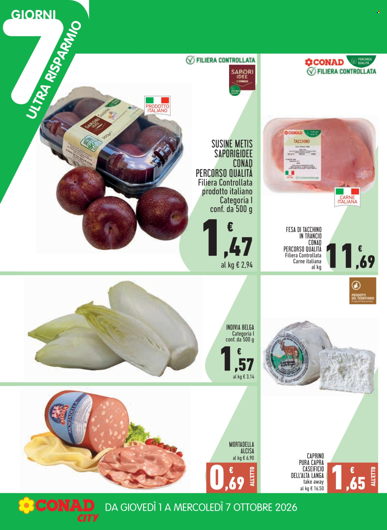 Volantino Conad - 1/10/2026 - 7/10/2026. Pagina 2