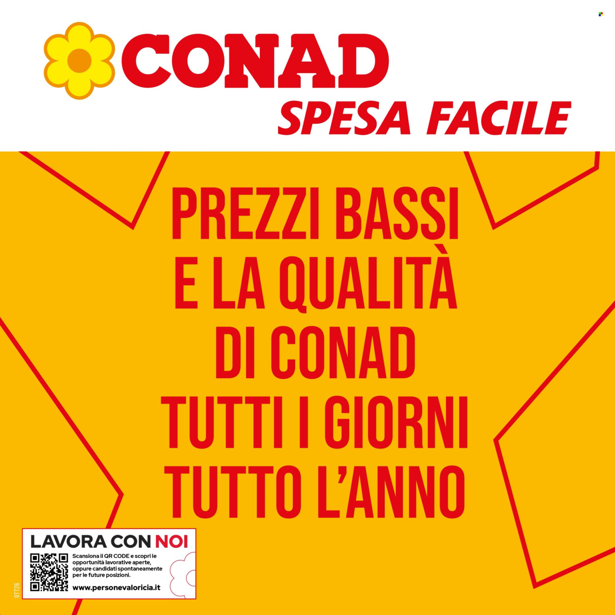 Volantino Spesa Facile Conad - 1/10/2026 - 31/10/2026. Pagina 1