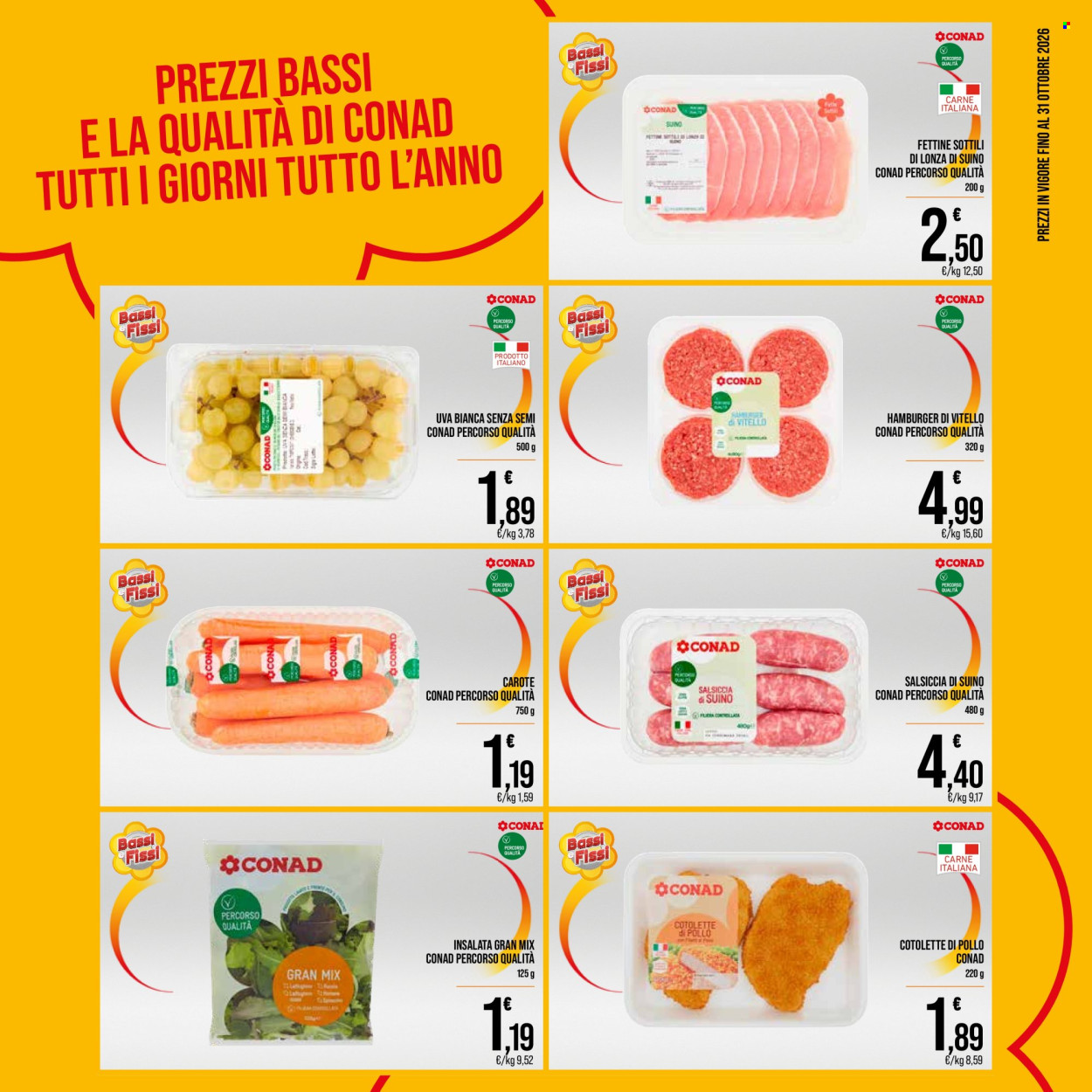 Leták Spesa Facile Conad - 1.10.2026 - 31.10.2026. Strana 2