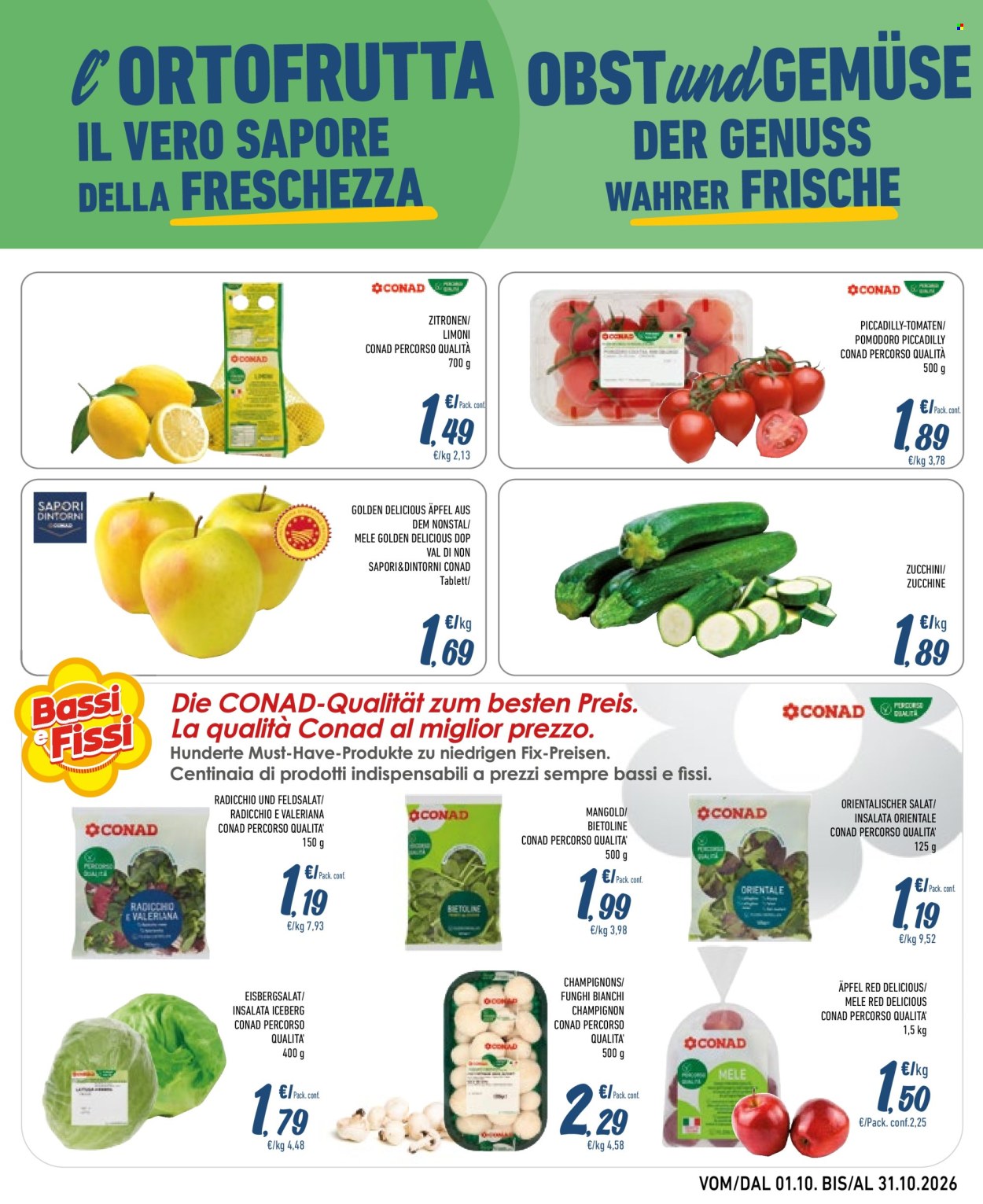 Leták Spesa Facile Conad - 1.10.2026 - 31.10.2026. Strana 3