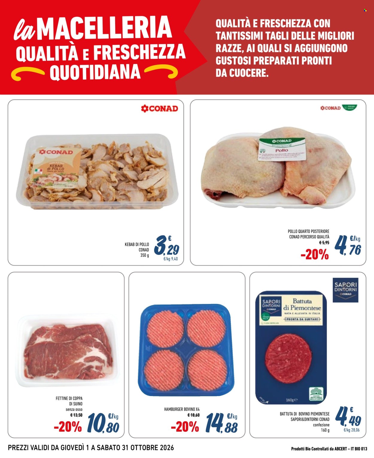 Volantino Conad City - 1/10/2026 - 31/10/2026. Pagina 4