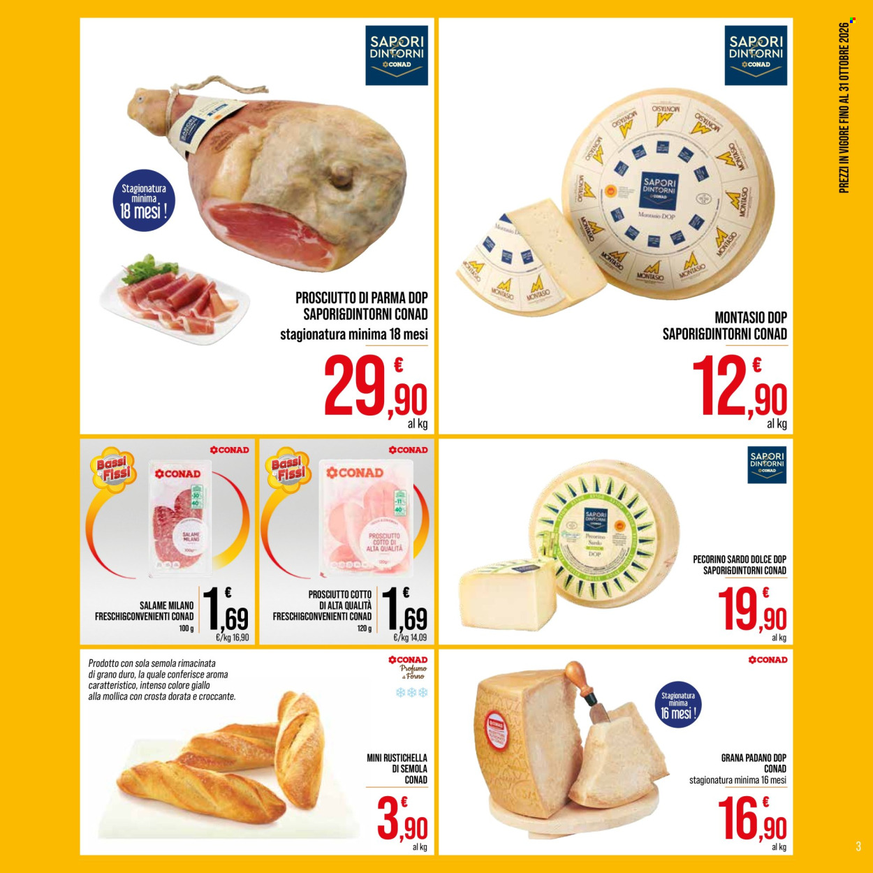 Volantino Spesa Facile Conad - 1/10/2026 - 31/10/2026. Pagina 3