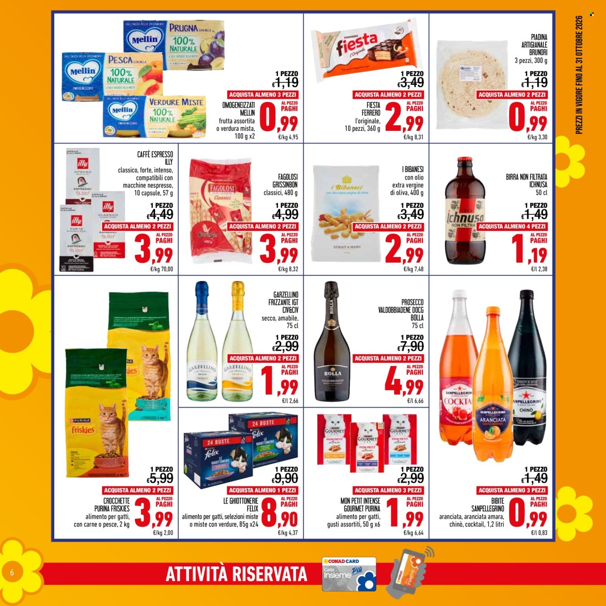 Volantino Spesa Facile Conad - 1/10/2026 - 31/10/2026. Pagina 6