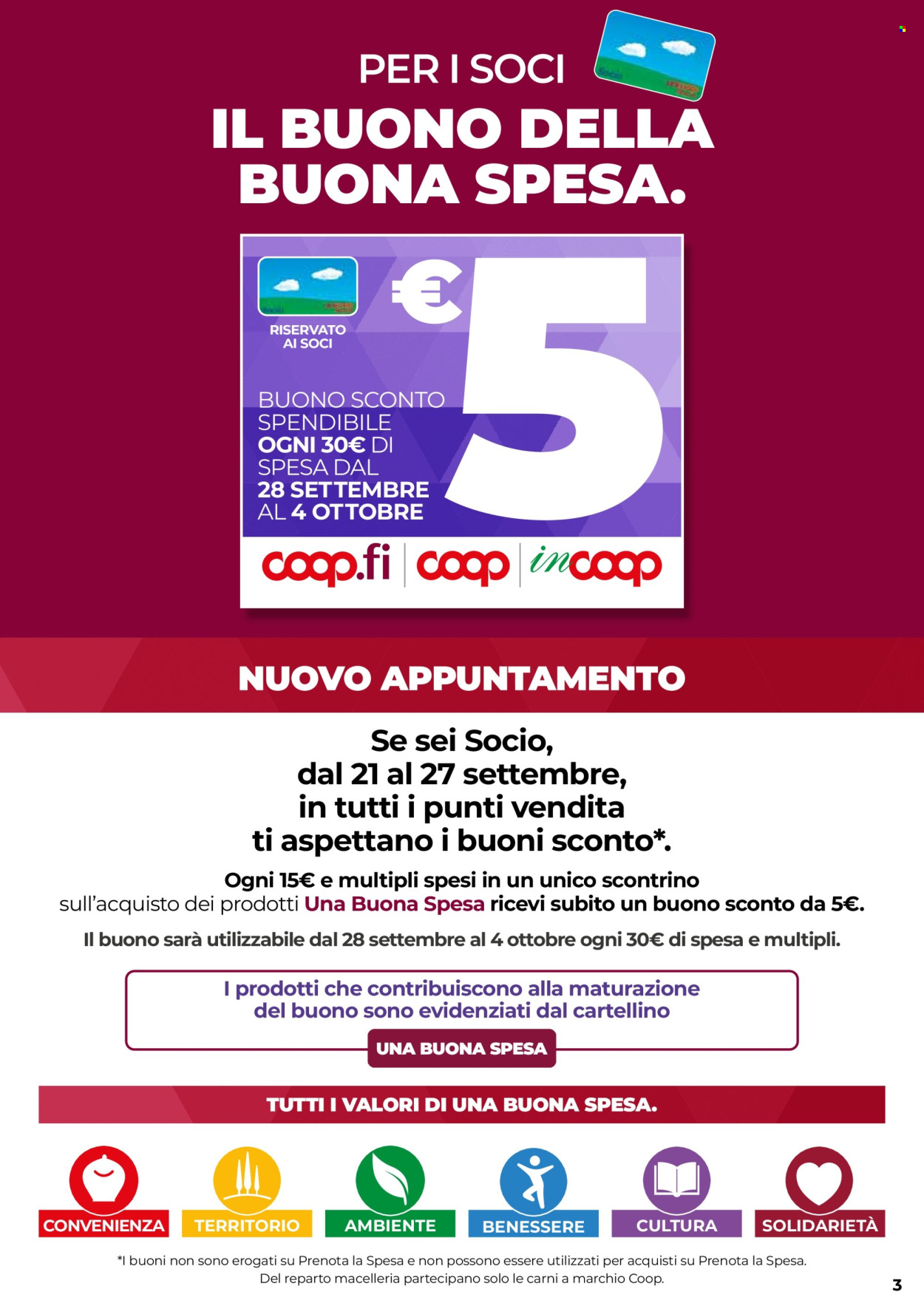 Volantino Coop - 1/10/2026 - 14/10/2026. Pagina 3