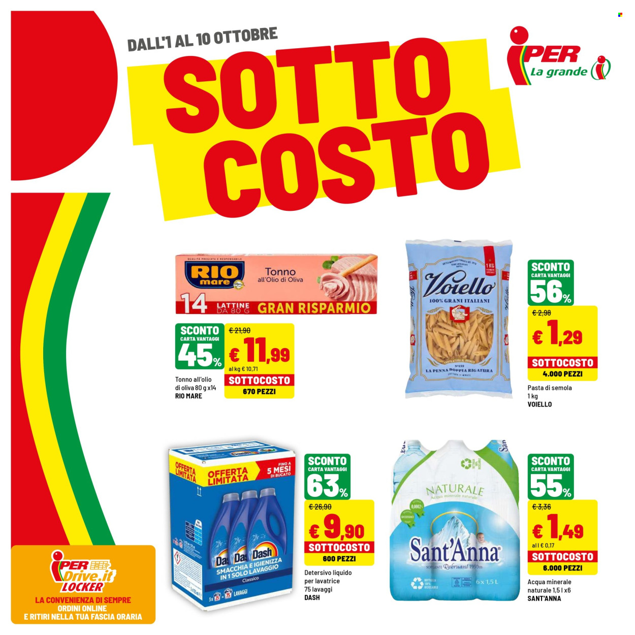 Volantino Iper, La grande i - 1/10/2026 - 10/10/2026. Pagina 1