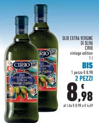 OLIO EXTRA VERGINE DI OLIVA CIRIO
