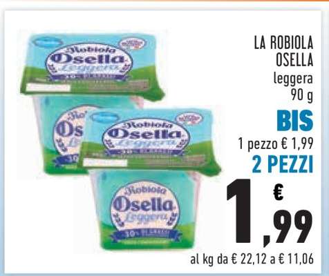 LA ROBIOLA OSELLA leggera