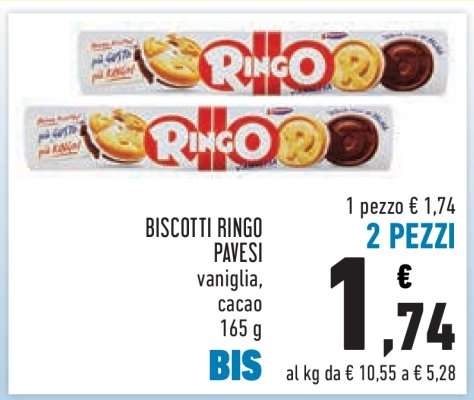 BISCOTTI RINGO PAVESI
