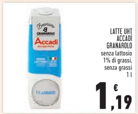 LATTE UHT ACCADI GRANAROLO