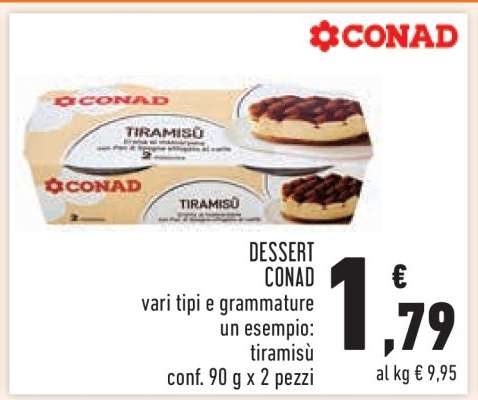 DESSERT CONAD