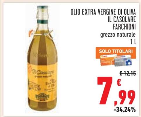 Olio Extra Vergine di Oliva Il Casolare Farchioni
