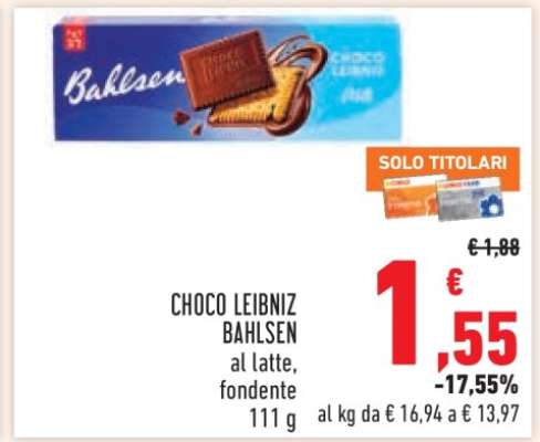 Choco Leibniz Bahlsen