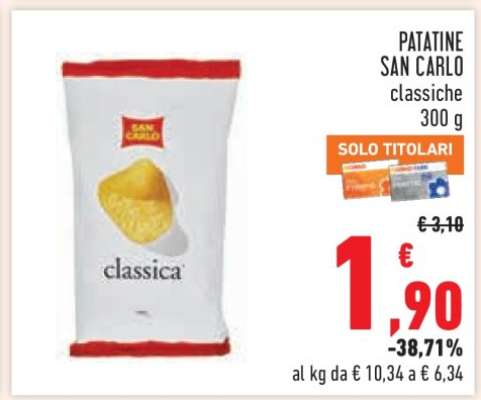 PATATINE SAN CARLO CLASSICHE