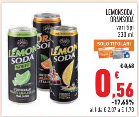 LEMONSODA, ORANSODA