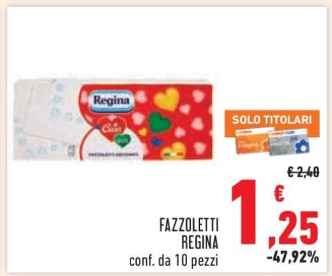 FAZZOLETTI REGINA