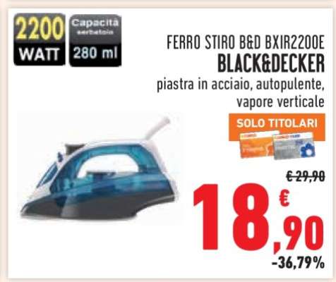 FERRO STIRO B&D BXIR2200E