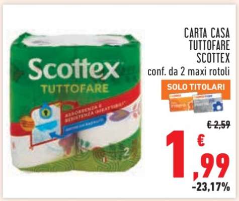 CARTA CASA TUTTOFARE SCOTTEX