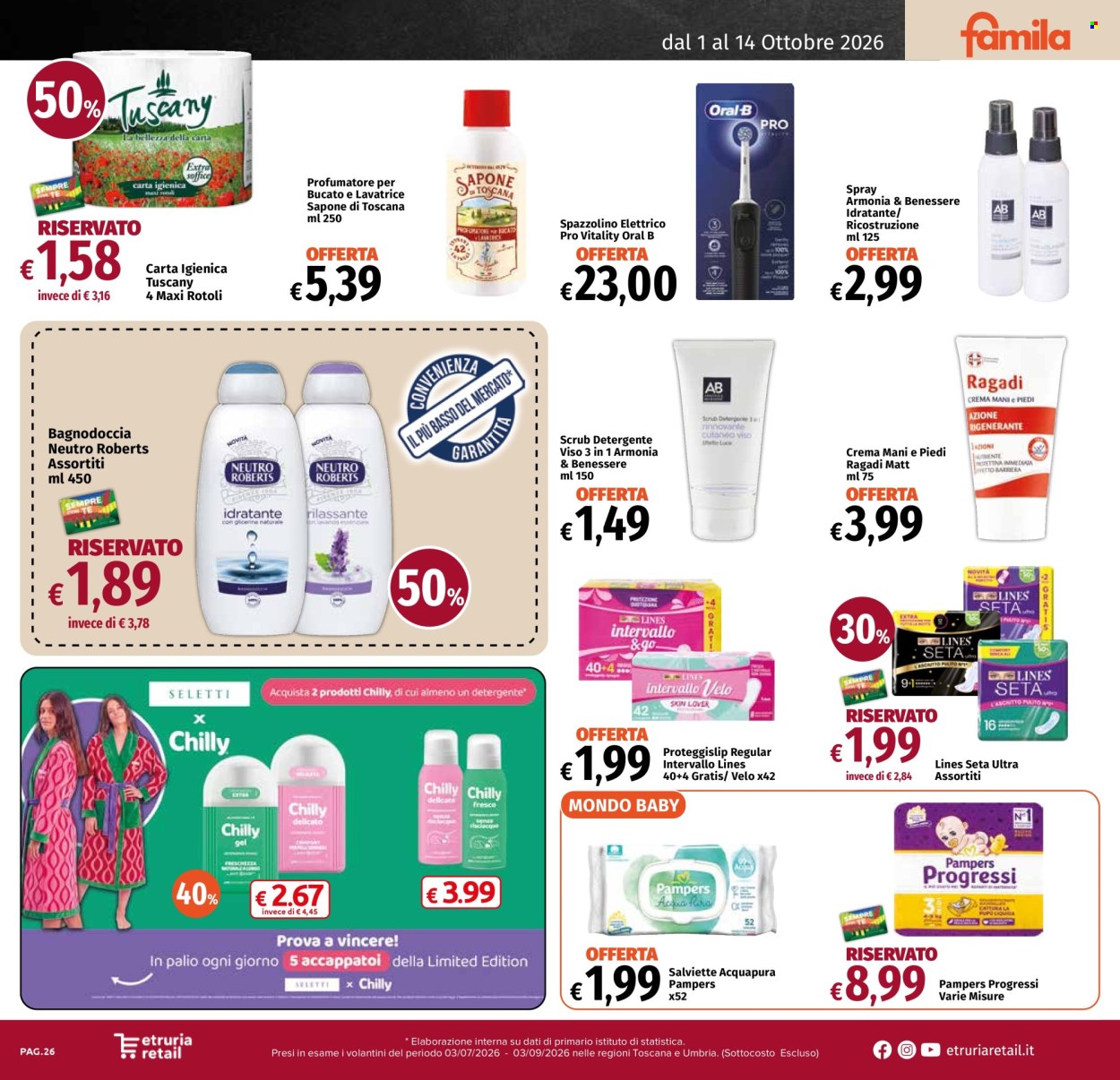 Volantino Famila - 1/10/2026 - 14/10/2026. Pagina 26