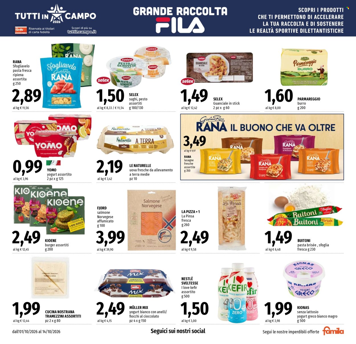 Volantino Famila - 1/10/2026 - 14/10/2026. Pagina 7