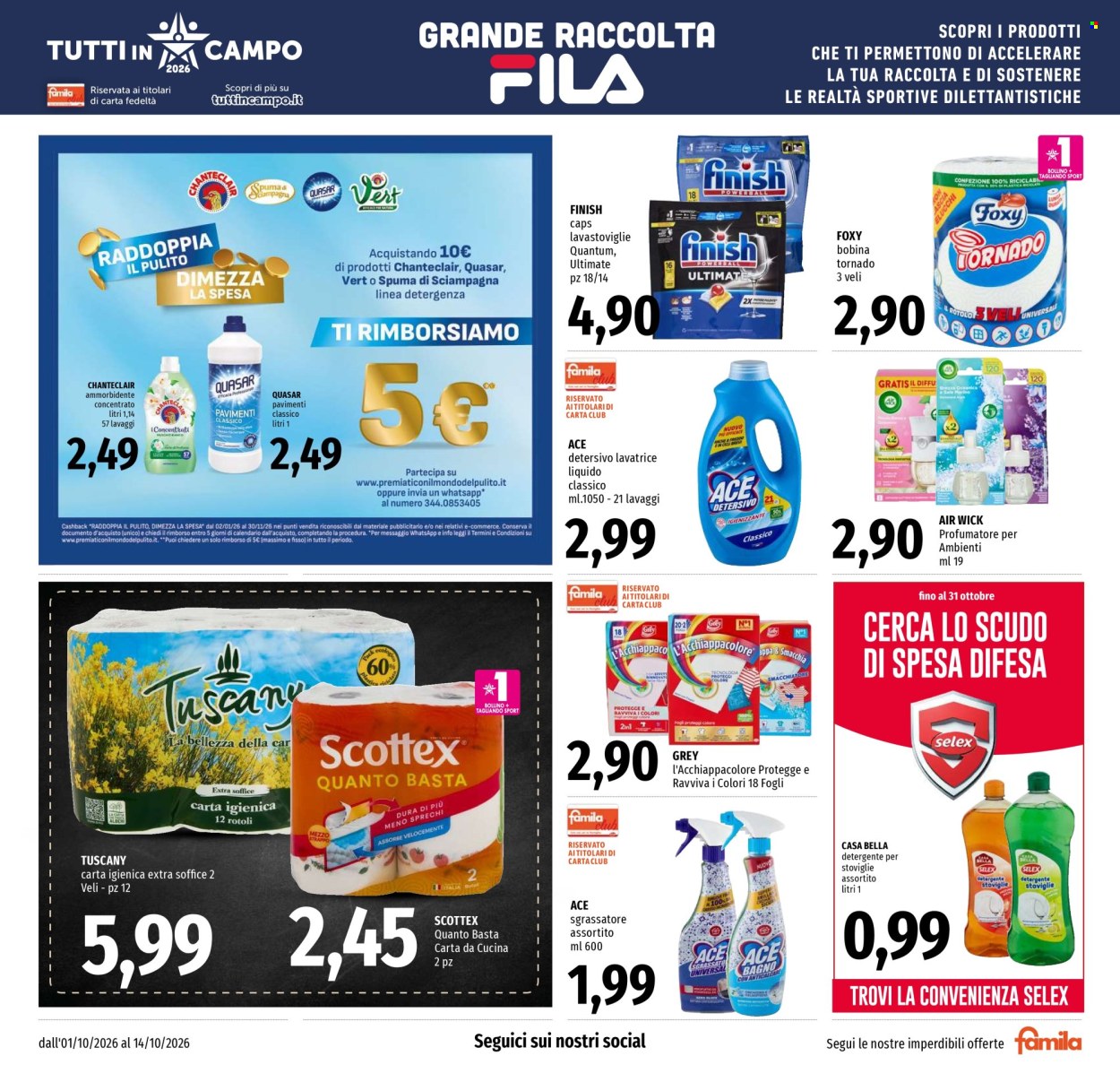 Volantino Famila - 1/10/2026 - 14/10/2026. Pagina 15